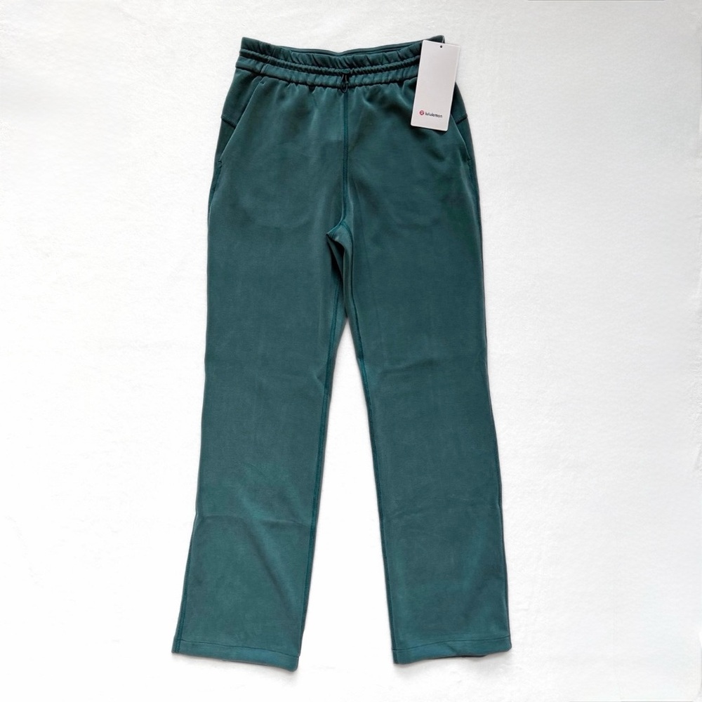 NWT Lululemon Softstreme™ High-Rise Pant Regular — Storm Teal — Size 4